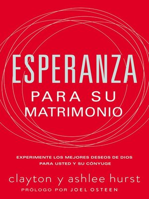 cover image of Esperanza para su matrimonio